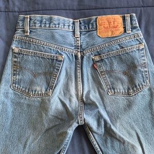 Vintage 90s 501 Levi’s Red Batwing